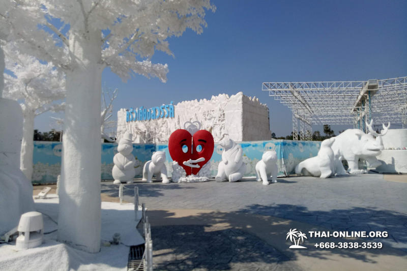 Thailand Pattaya FROST Magical Ice of Siam snow town - photo 93
