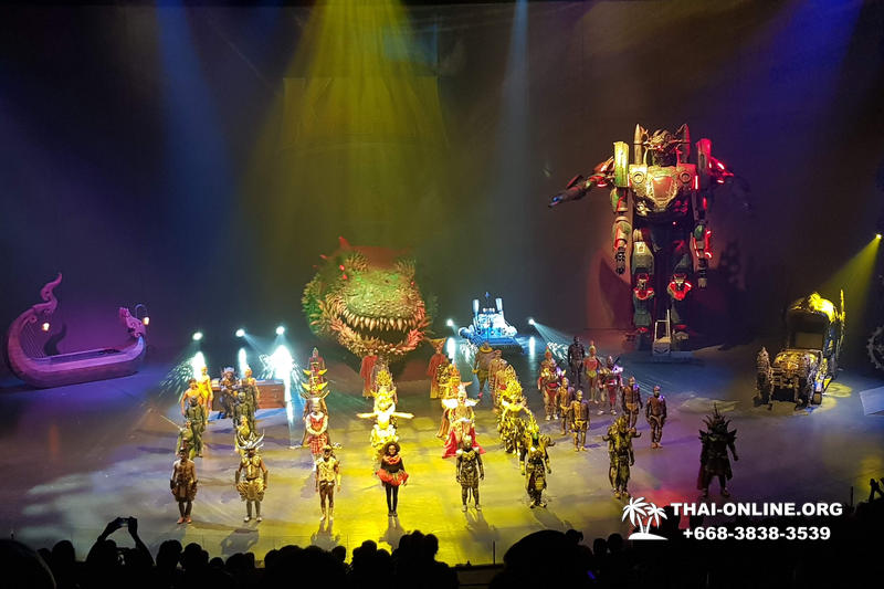 Pattaya's Hybrid show Kaan, evening shows in Thailand - photo 35