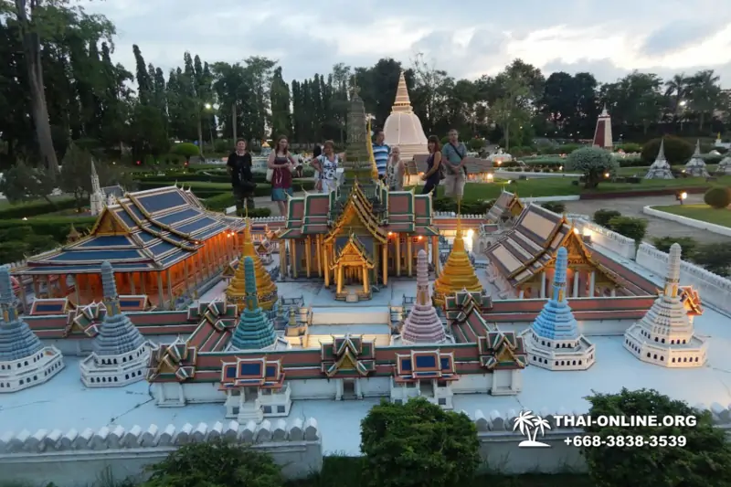 Mini Siam Miniature Park in Pattaya Thailand excursion photo - 123
