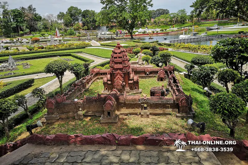 Mini Siam Miniature Park in Pattaya Thailand excursion photo - 42