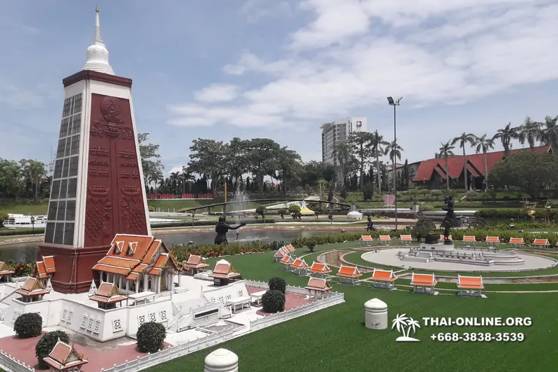 Mini Siam Miniature Park in Pattaya Thailand excursion photo - 150