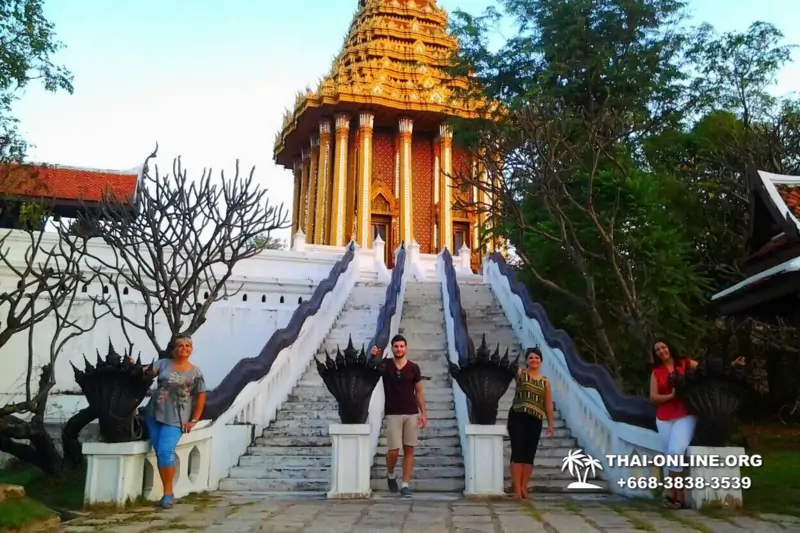 Evening in Old Siam 1 day guided tour from Pattaya includes Erawan temple in Bangkok and Mueang Boram ancient city 19