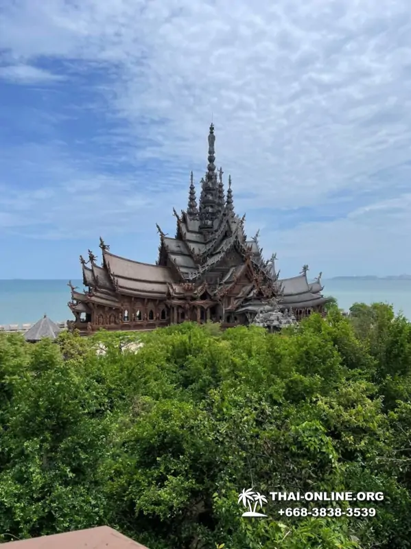 The Sanctuary of Truth in Pattaya guided trip Thailand - photo 5