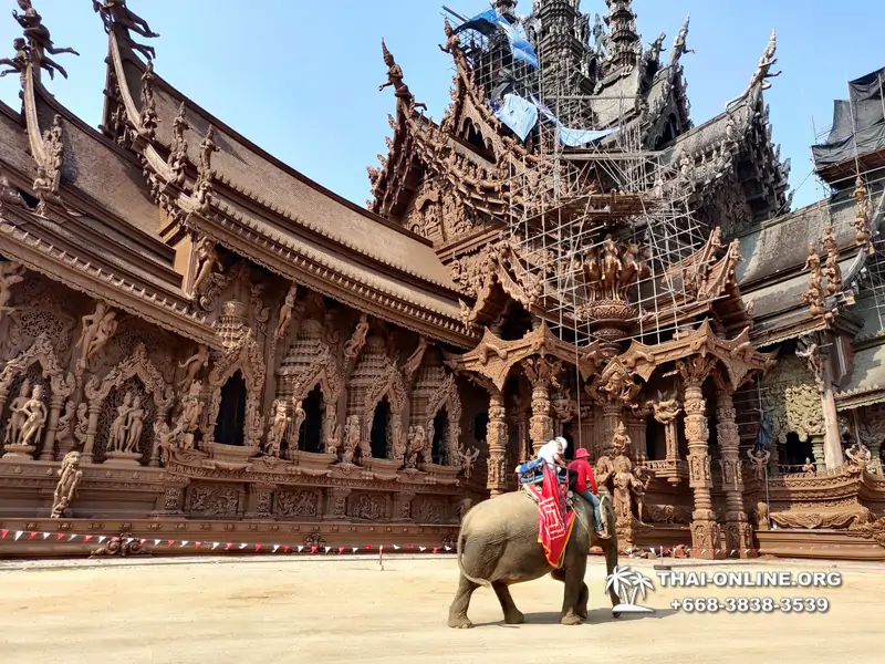 The Sanctuary of Truth in Pattaya guided trip Thailand - photo 20