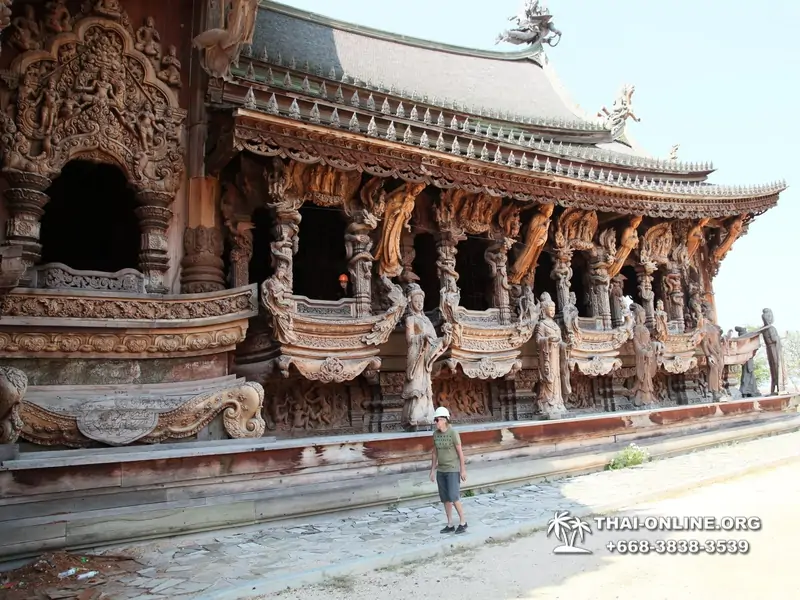 The Sanctuary of Truth in Pattaya guided trip Thailand - photo 41