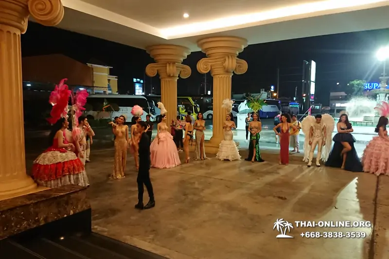 Colosseum travesty cabaret-show in Pattaya Thailand - photo 31