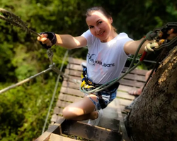 Tarzan Tree Top Adventure Park extreme trip in Pattaya Thailand 69