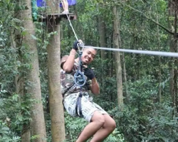 Tarzan Tree Top Adventure Park extreme trip in Pattaya Thailand 54