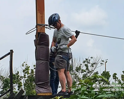 Tarzan Tree Top Adventure Park extreme trip in Pattaya Thailand 9