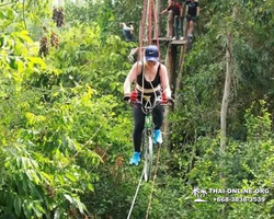 Tarzan Tree Top Adventure Park extreme trip in Pattaya Thailand 29