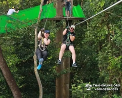 Tarzan Tree Top Adventure Park extreme trip in Pattaya Thailand 47
