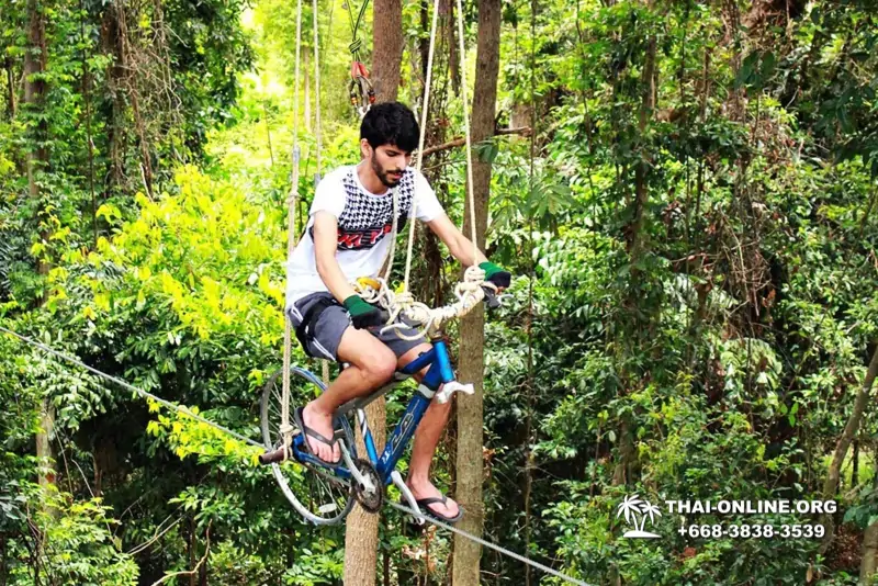 Tarzan Tree Top Adventure Park extreme trip in Pattaya Thailand 24