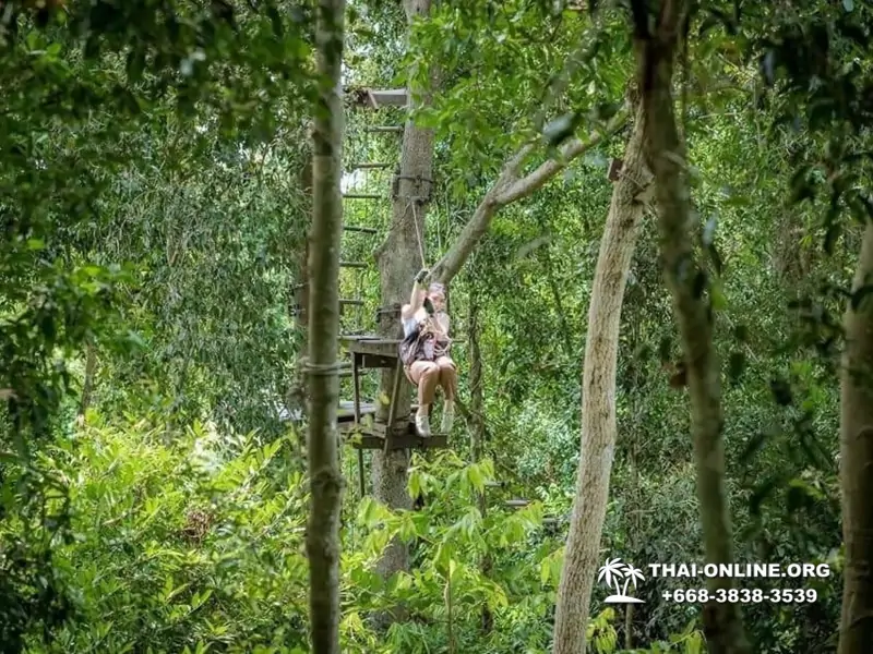 Tarzan Tree Top Adventure Park in Pattaya Thailand photo 19