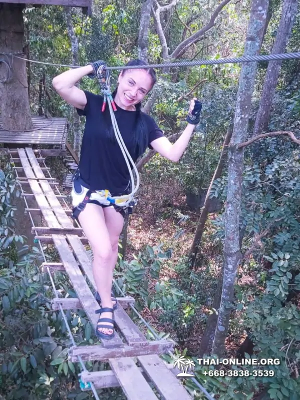 Tarzan Tree Top Adventure Park in Pattaya Thailand photo 17