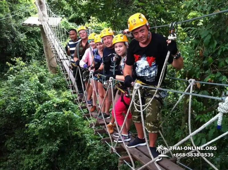 Tarzan Tree Top Adventure Park extreme trip in Pattaya Thailand 11