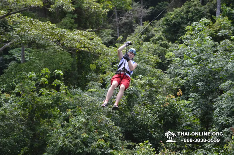 Tarzan Tree Top Adventure Park extreme trip in Pattaya Thailand 10