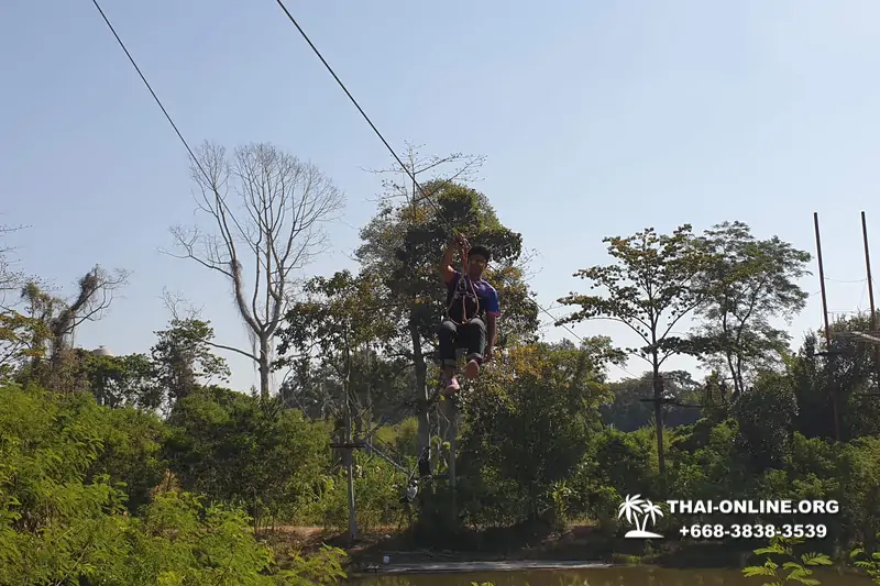 Tarzan Tree Top Adventure Park extreme trip in Pattaya Thailand 42