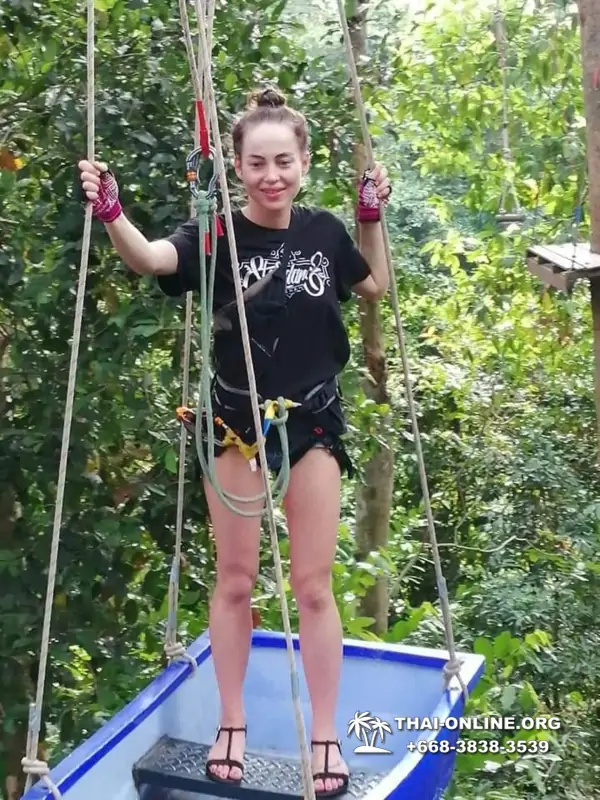 Tarzan Tree Top Adventure Park extreme trip in Pattaya Thailand 3