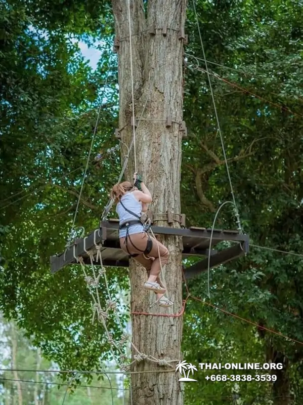 Tarzan Tree Top Adventure Park extreme trip in Pattaya Thailand 31