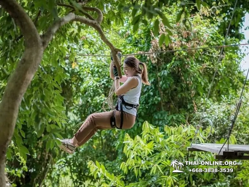 Tarzan Tree Top Adventure Park extreme trip in Pattaya Thailand 27