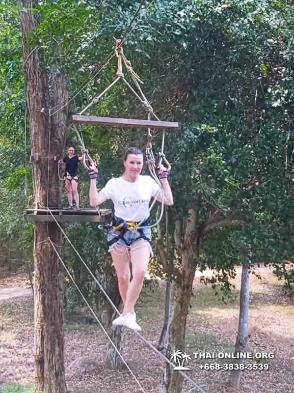 Tarzan Tree Top Adventure Park extreme trip in Pattaya Thailand 36