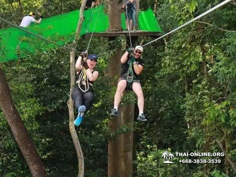 Tarzan Tree Top Adventure Park extreme trip in Pattaya Thailand 47