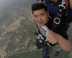Pattaya Tandem Skydiving in Thailand parachute jump photo 43