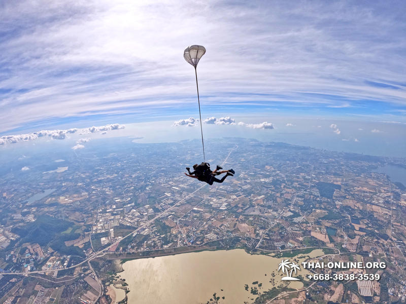 Pattaya Tandem Skydiving in Thailand parachute jump photo 75