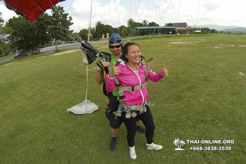 Pattaya Tandem Skydiving in Thailand parachute jump photo 6