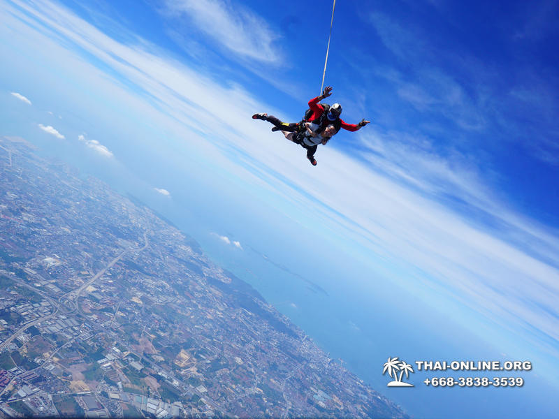 Pattaya Tandem Skydiving in Thailand parachute jump photo 81