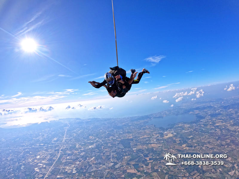 Pattaya Tandem Skydiving in Thailand parachute jump photo 76