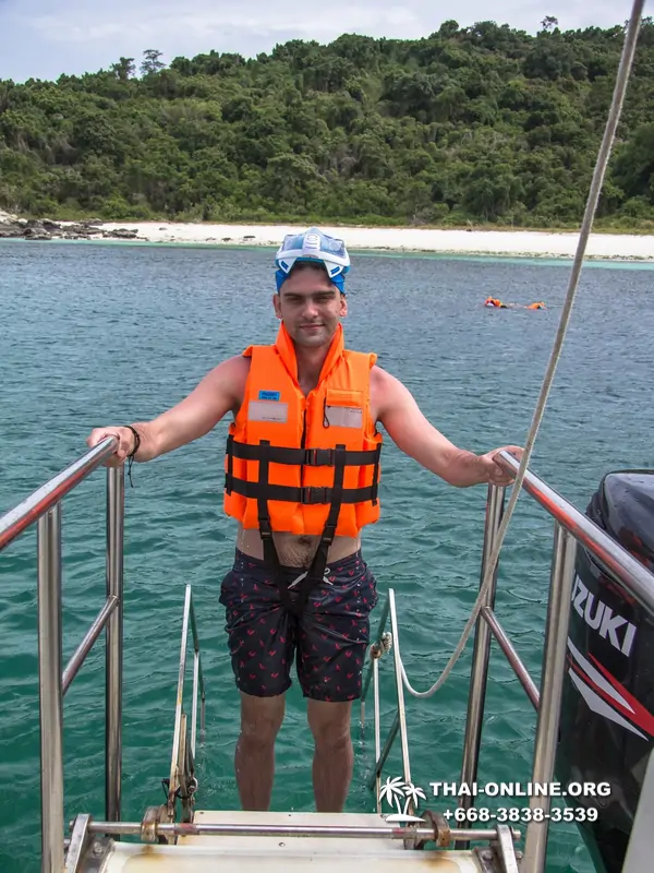 Thailand snorkeling tours, Aquamarine speedboat trip in Pattaya for fishing, snorkling, visit monkey island of Koh Ped - photo 9