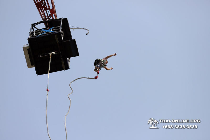 Bungy Jump in Pattaya extreme rest Thailand - photo 40