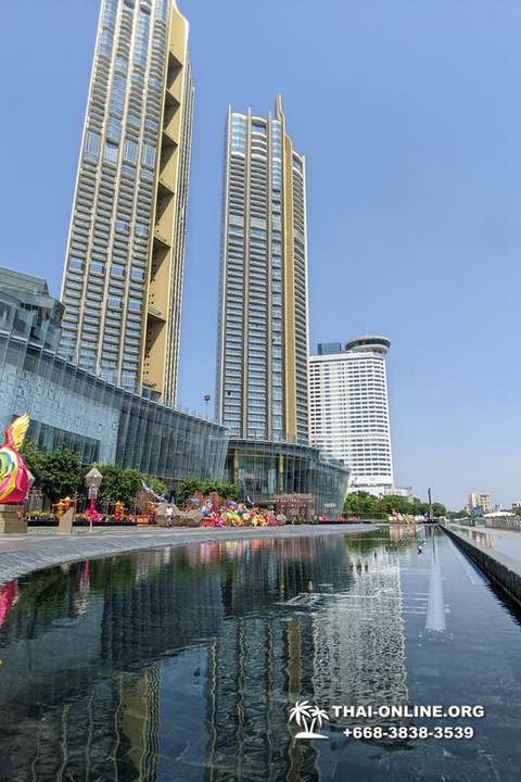 Classic sightseeing tour of Bangkok from Pattaya includes Grand Palace, Wat Phra Kaew - Emerald Buddha Temple, the Turtle Mount and Santa Cruz Church, free time at ICON SIAM centre, light-and-music fountain show and evening cruise along Chao Phraya River - photo 3