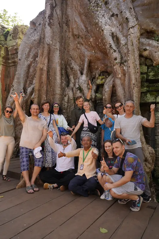 Tour to Angkor Temples Cambodia from Pattaya Thailand trip photo 153
