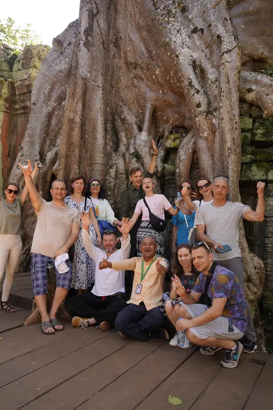 Tour to Angkor Temples Cambodia from Pattaya Thailand trip photo 146
