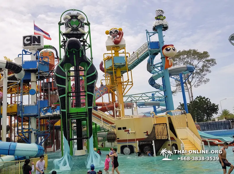 Columbia Pictures Aquaverse water park in Pattaya Thailand photo 118