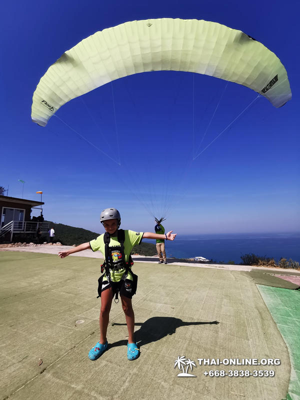 Flight over the city of Pattaya, the island of Koh Lan or the jungle on a paraglider in tandem, paratrike, motorized hang glider, paramotor or gyrocopter - photo 32