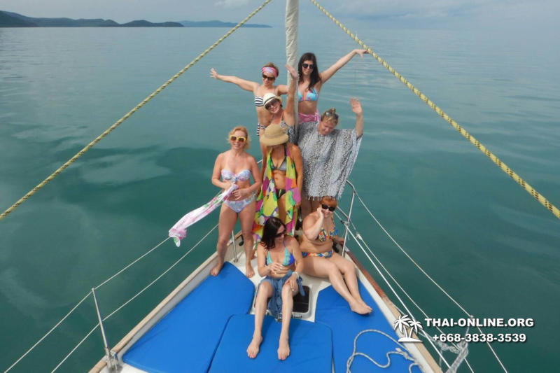 Bukkabu sailing yacht sea cruise from Pattaya in Thailand - photo 40
