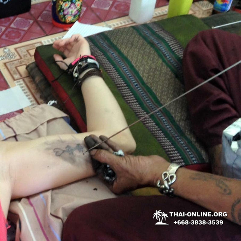 Sak Yant tattoo by Ajarn Kob in Ayutthaya with 7 Countries - photo 51
