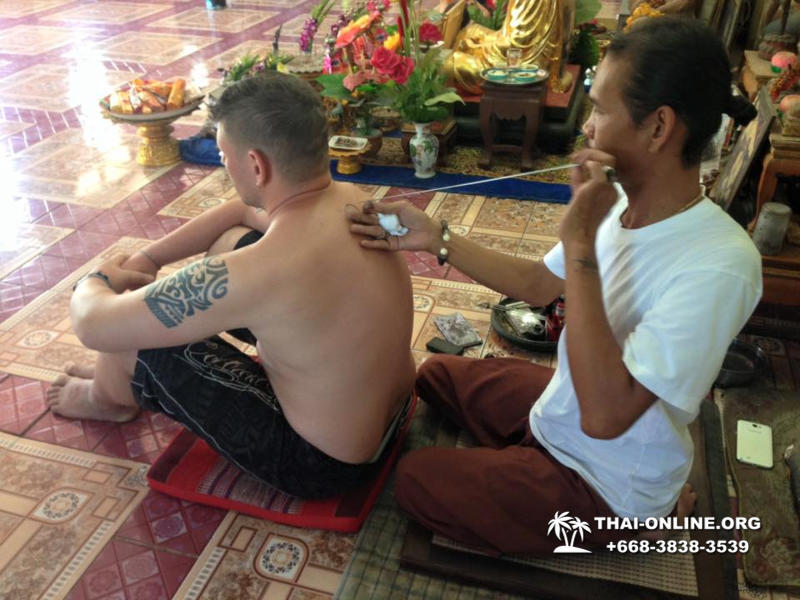 Sak Yant tattoo by Ajarn Kob in Ayutthaya with 7 Countries - photo 52