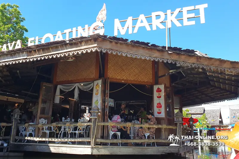 Excursion to Pattaya Floating Market with Seven Countries tour agency Thailand - photo 3