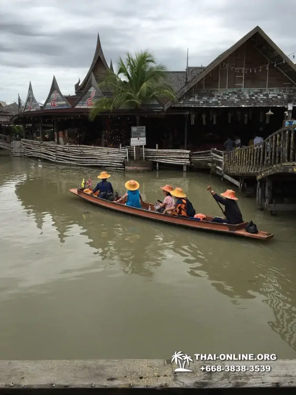 Excursion to Pattaya Floating Market with Seven Countries tour agency Thailand - photo 20
