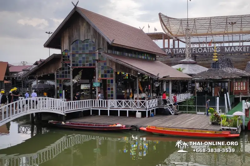 Excursion to Pattaya Floating Market with Seven Countries tour agency Thailand - photo 24