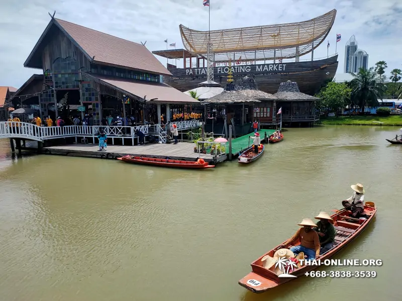 Excursion to Pattaya Floating Market with Seven Countries tour agency Thailand - photo 31