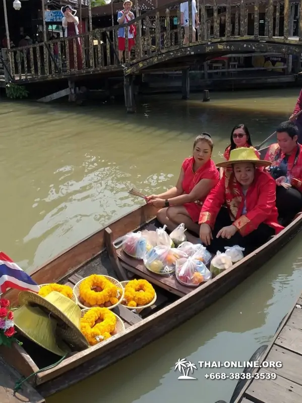 Excursion to Pattaya Floating Market with Seven Countries tour agency Thailand - photo 28