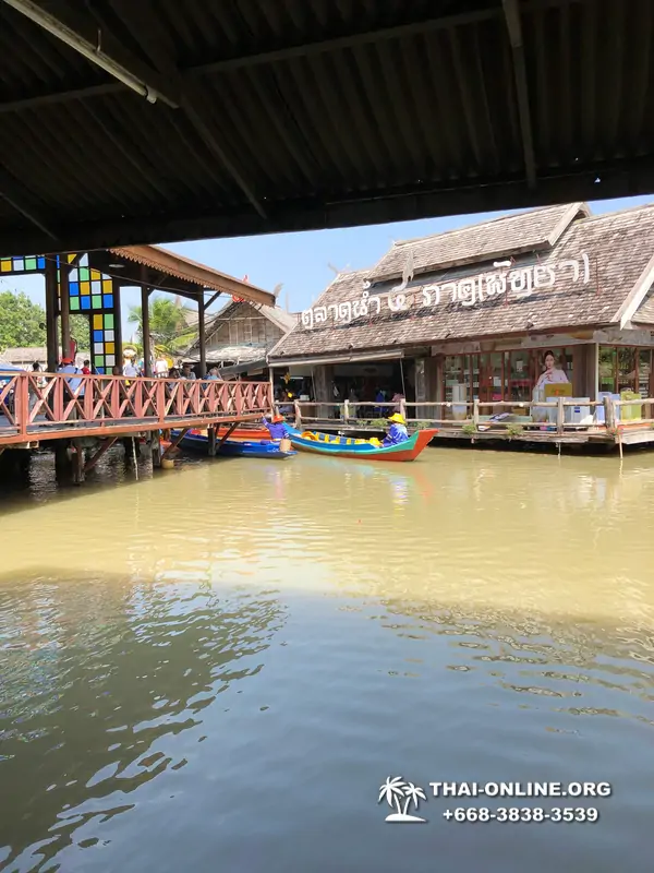 Excursion to Pattaya Floating Market with Seven Countries tour agency Thailand - photo 12