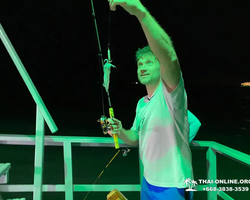 Squid sea fishing in night-time Pattaya Thailand - tour photo 54