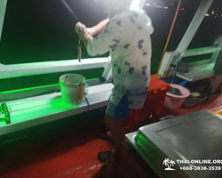Squid sea fishing in night-time Pattaya Thailand - tour photo 46