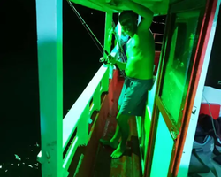 Squid sea fishing in night-time Pattaya Thailand - tour photo 10